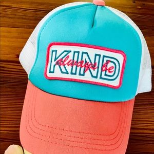 Trucker hat always be kind
